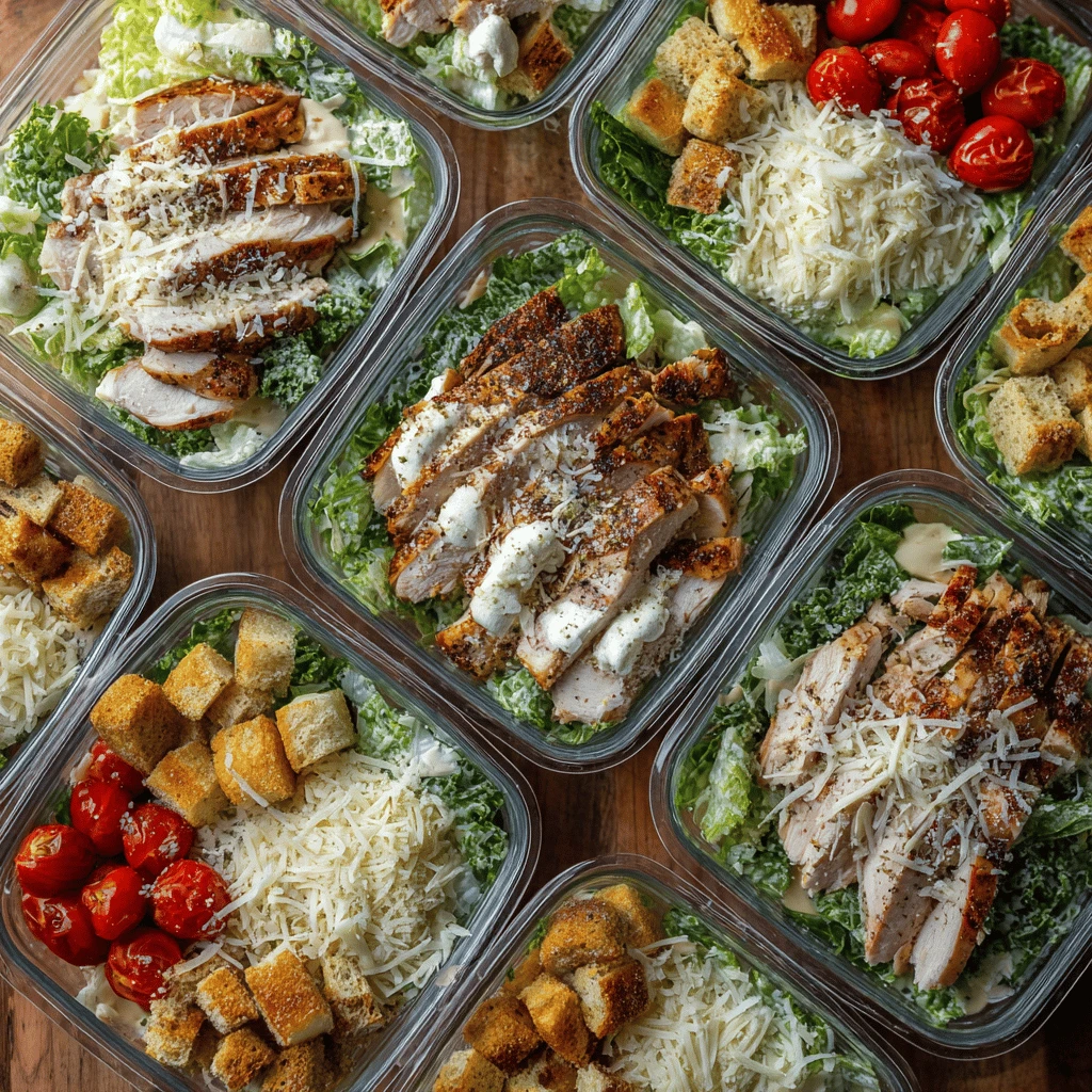 Chicken Caesar Salad Meal Prep Bowls: Your Ultimate Guide