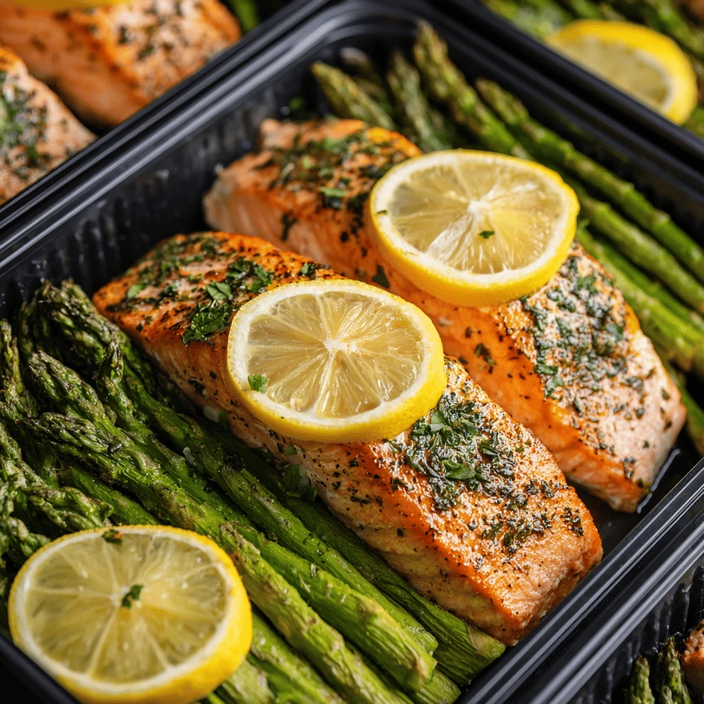 Lemon Herb Salmon Meal Prep: Your Delicious & Healthy Weekly Solution