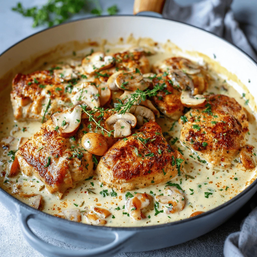 Creamy Garlic Chicken: Easy Dinner Perfection