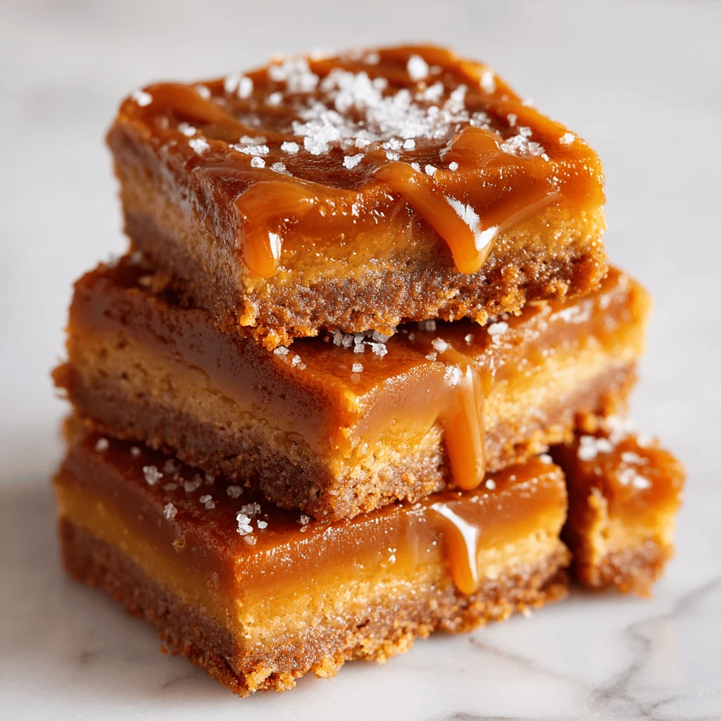 Salted Caramel Pumpkin Bars: Thanksgiving Desserts