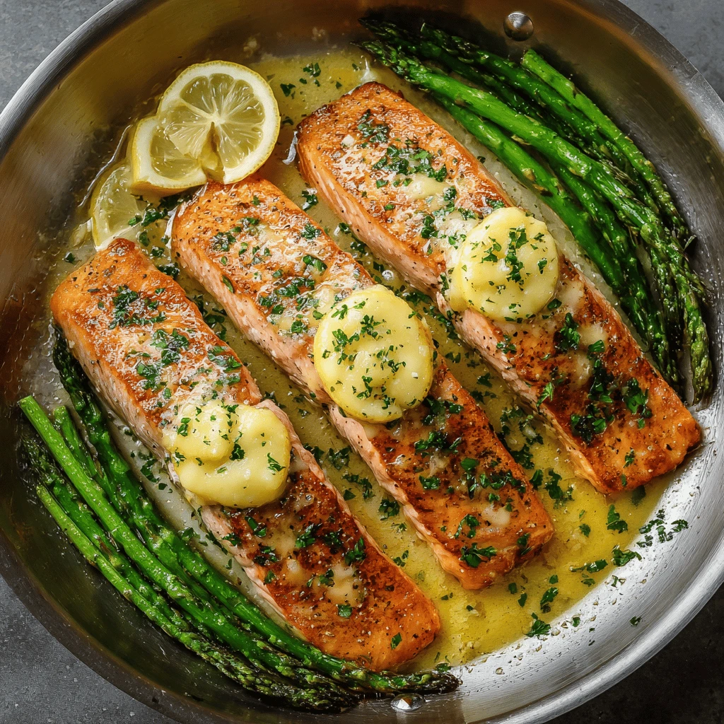 Lemon Butter Salmon Easy Dinner