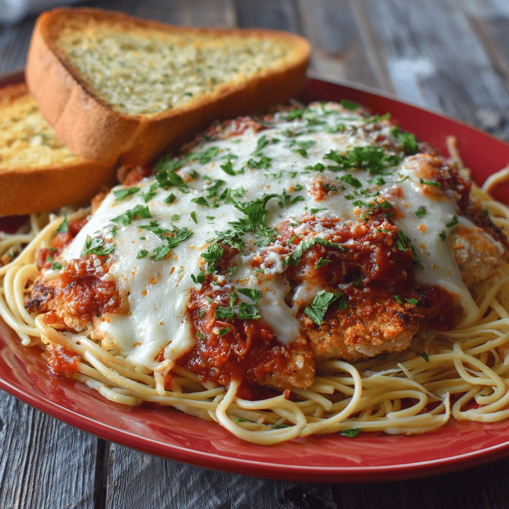 Slow Cooker Chicken Parmesan
