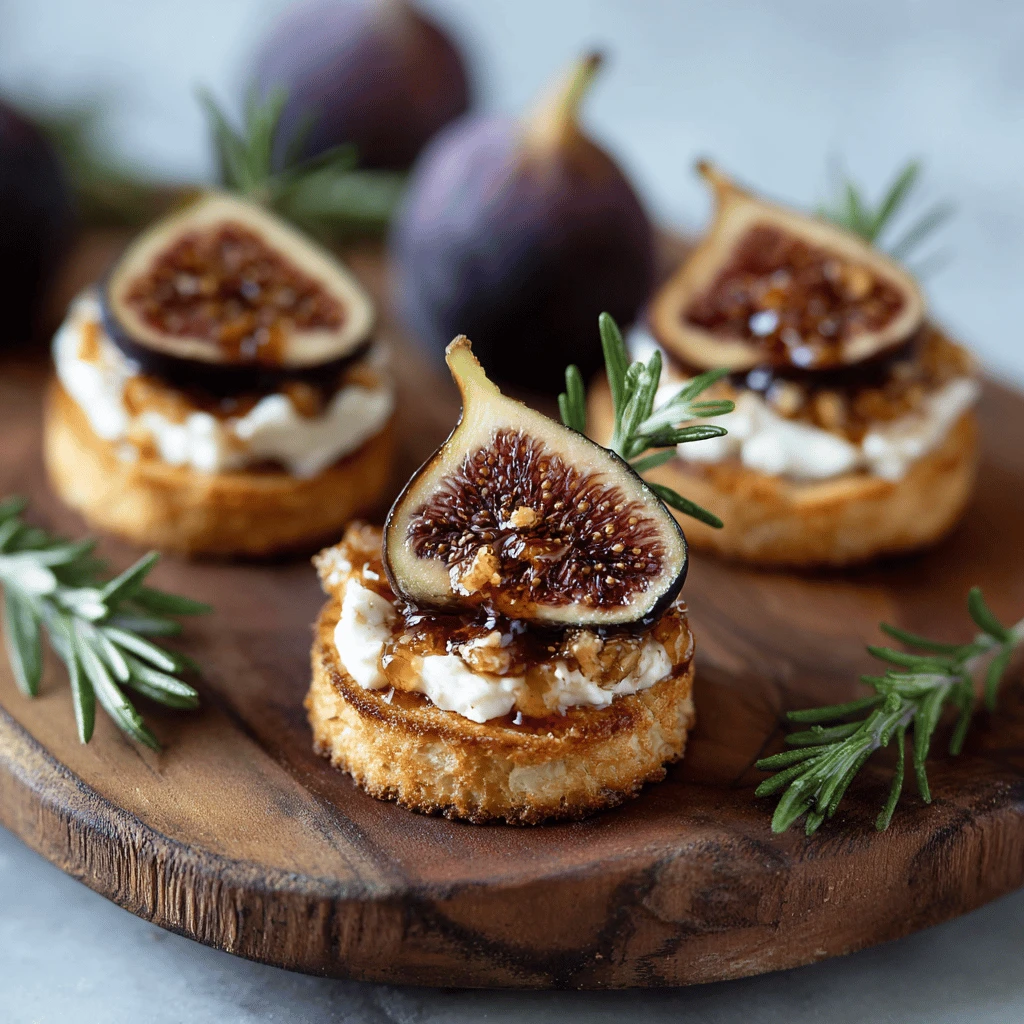 Fig and Goat Cheese Bites: The Perfect Thanksgiving Appetizer