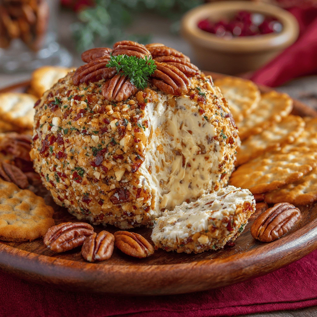 Pecan Cheese Ball for Thanksgiving: A Festive & Flavorful Appetizer