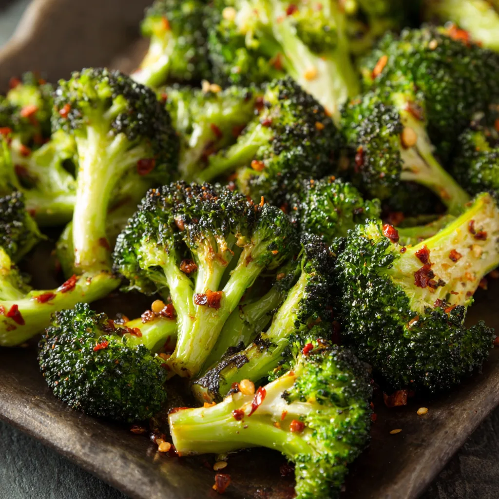 Spicy Roasted Broccoli 3