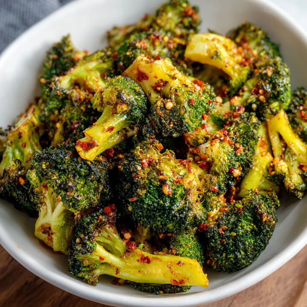Spicy Roasted Broccoli 2