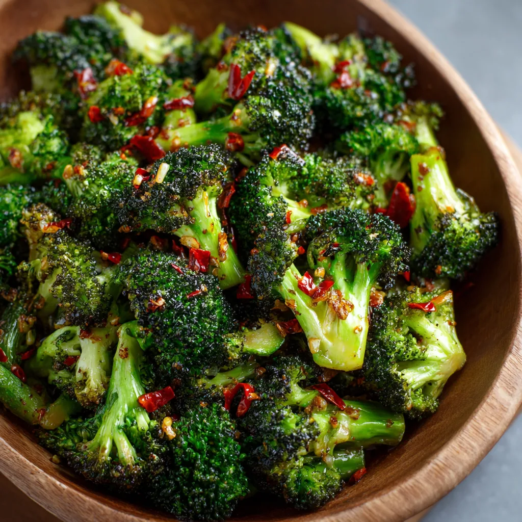 Spicy Roasted Broccoli1