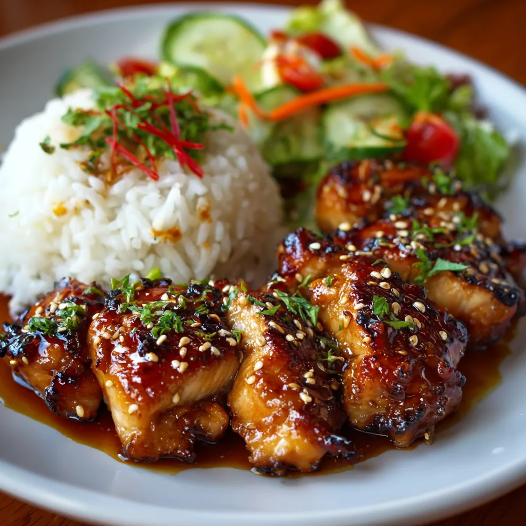 Teriyaki chicken