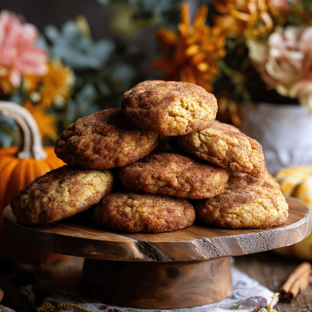 Pumpkin Snickerdoodle Cookies for Thanksgiving: A Festive Twist on a Classic
