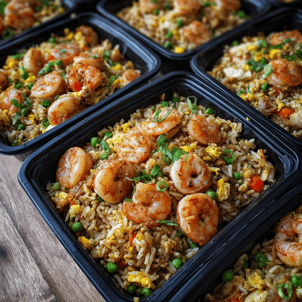 Shrimp Fried Rice Meal Prep: Your Guide to Delicious & Healthy Weekday Lunches