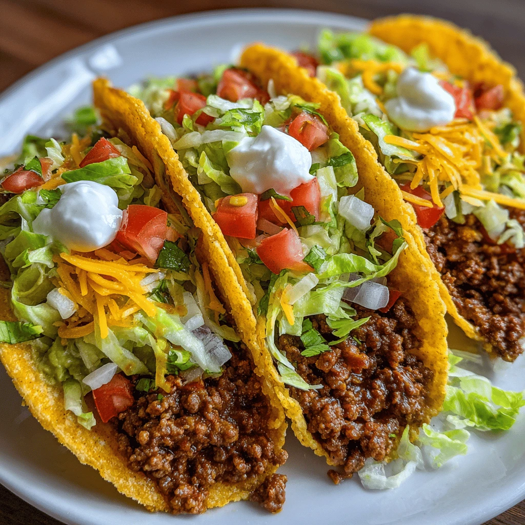 Spicy Ground Beef Tacos: A Flavor Fiesta in Every Bite