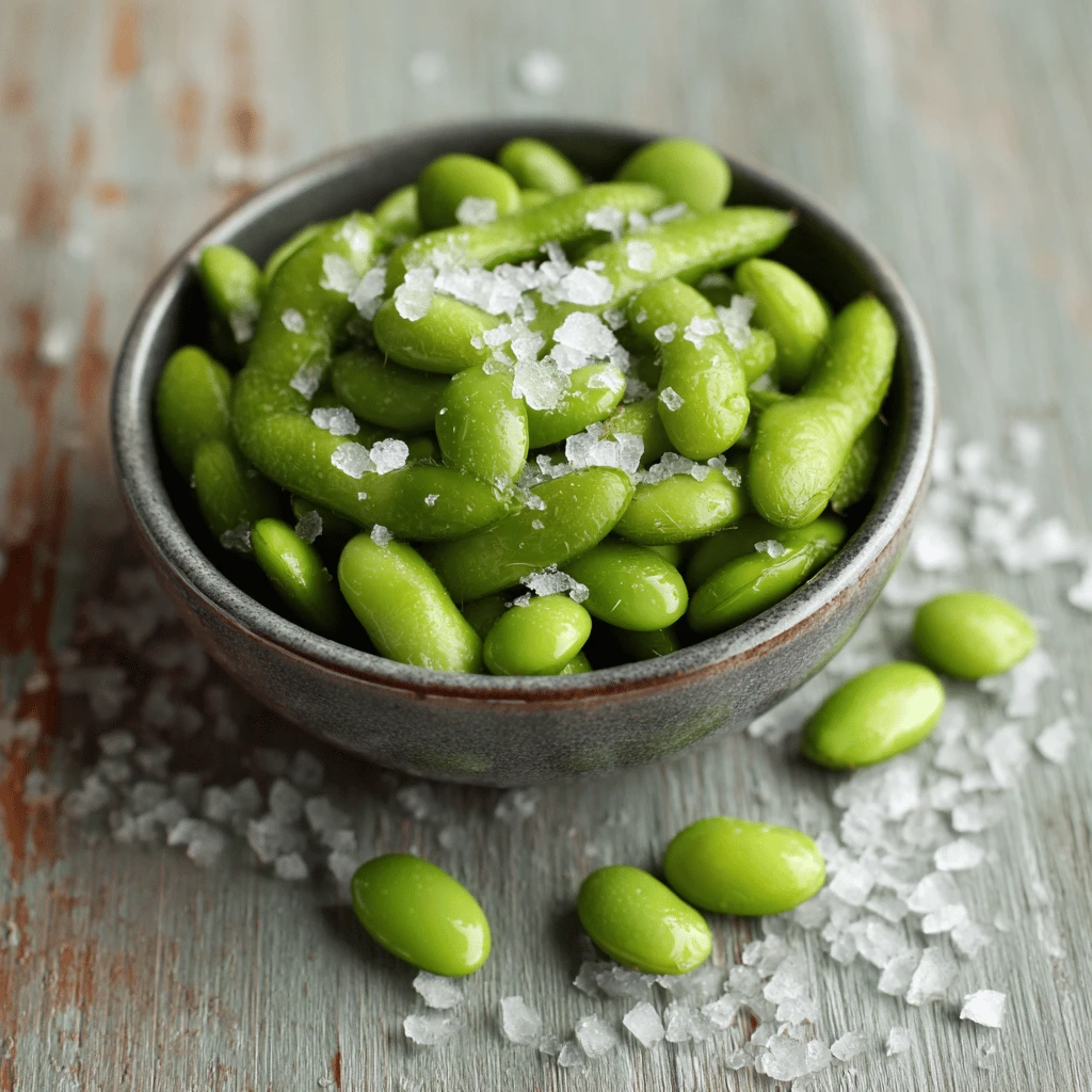 Edamame with Sea Salt: A Healthy and Delicious Snack