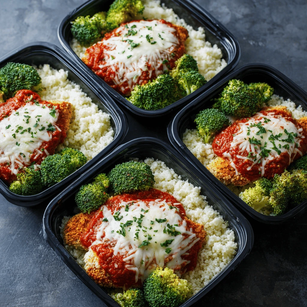 Chicken Parmesan Meal Prep Bowls: Easy, Healthy, and Delicious