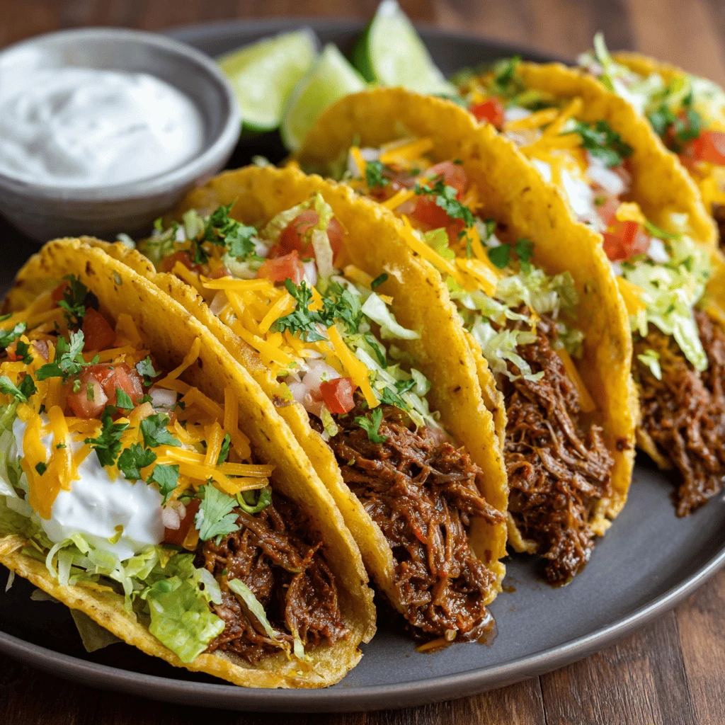 Easy Recipe Beef Tacos