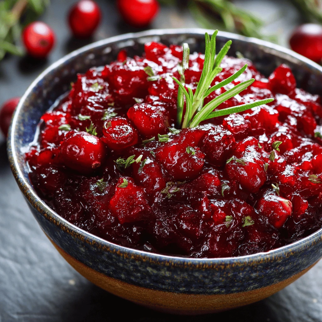 Maple Cranberry Sauce: A Thanksgiving Special