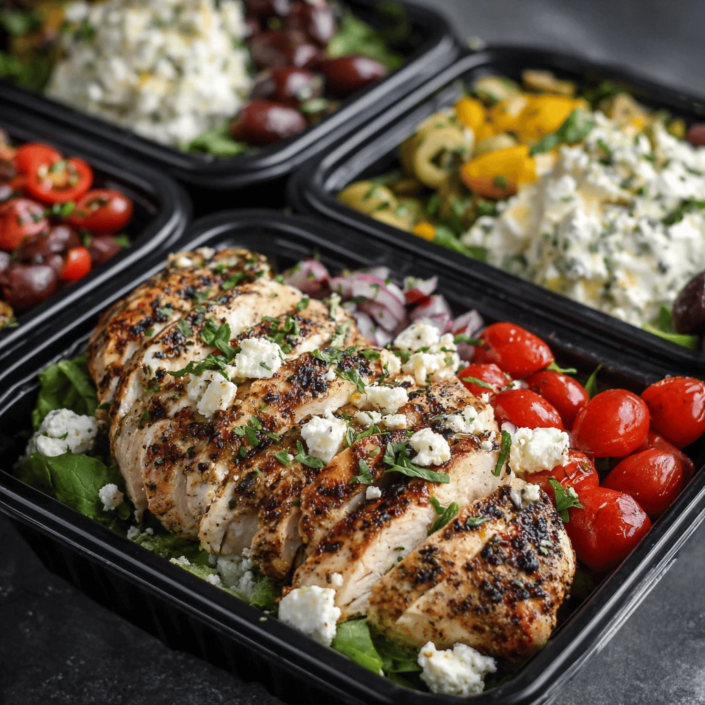 Greek Chicken Meal Prep Bowls: Delicious, Healthy, and Easy!