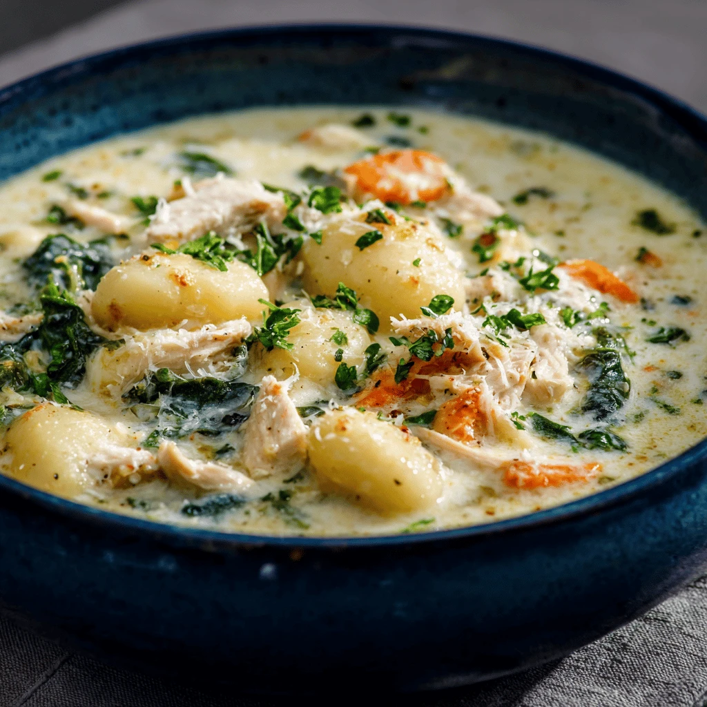 Creamy Chicken Gnocchi Soup: A Comforting Classic