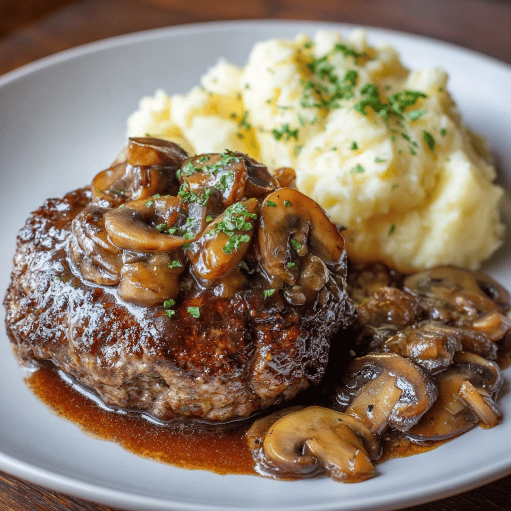 Classic Hamburger Steak