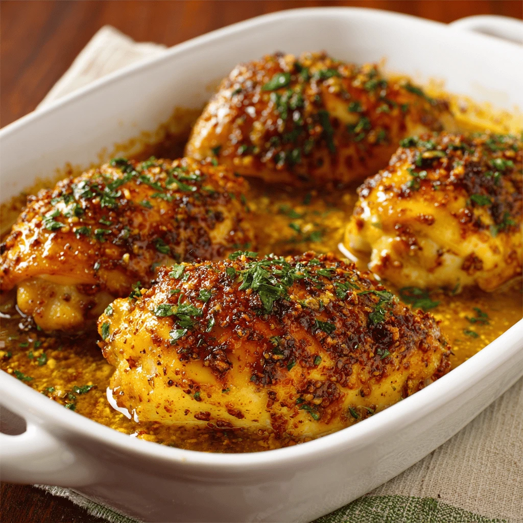 Honey Mustard Baked Chicken