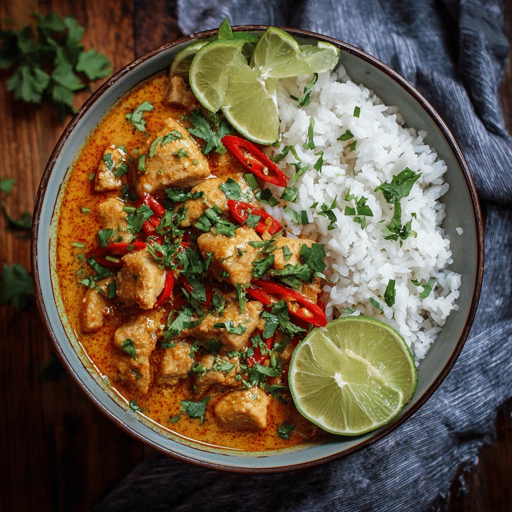 Crockpot Thai Chicken Curry