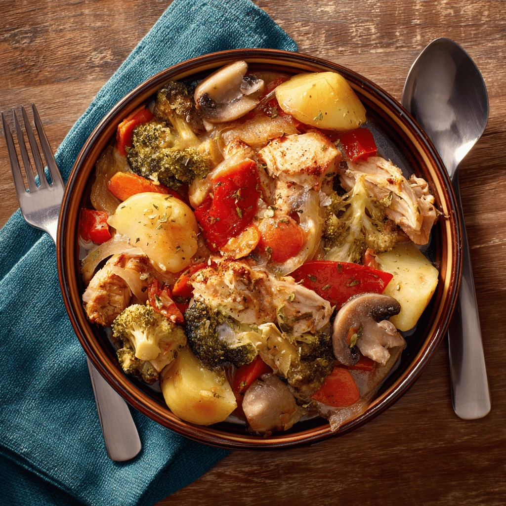 Slow Cooker Chicken and Vegetables: A Flavorful & Healthy Meal