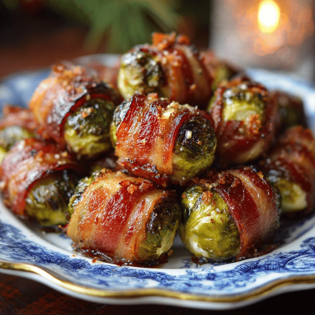 Bacon-Wrapped Brussels Sprouts for Thanksgiving: A Savory Holiday Sensation