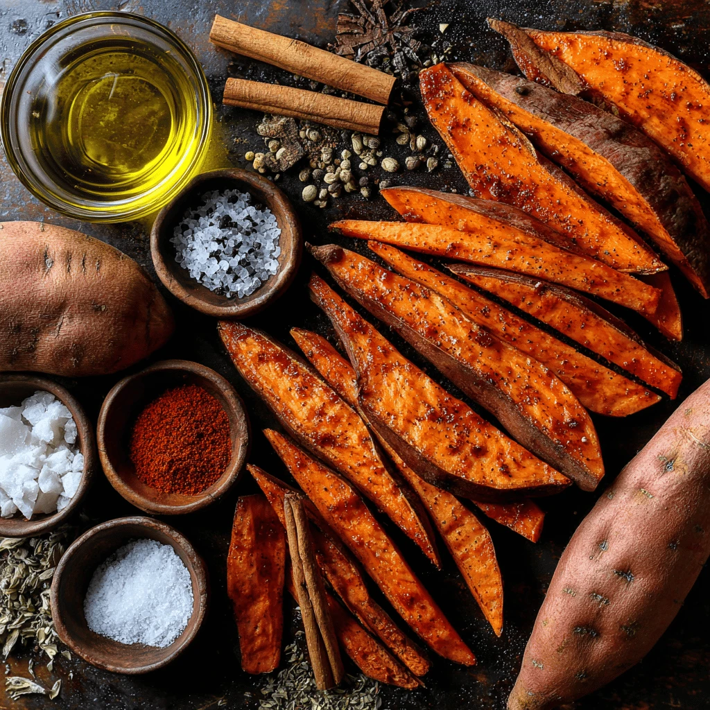 Roasted Sweet Potato Wedges for Thanksgiving