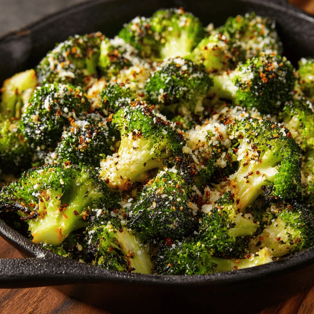Oven-Roasted Garlic Parmesan Broccoli: A Simple & Delicious Side Dish