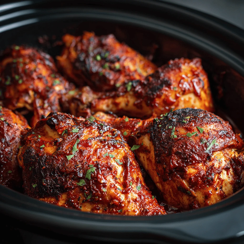 Crockpot BBQ Chicken