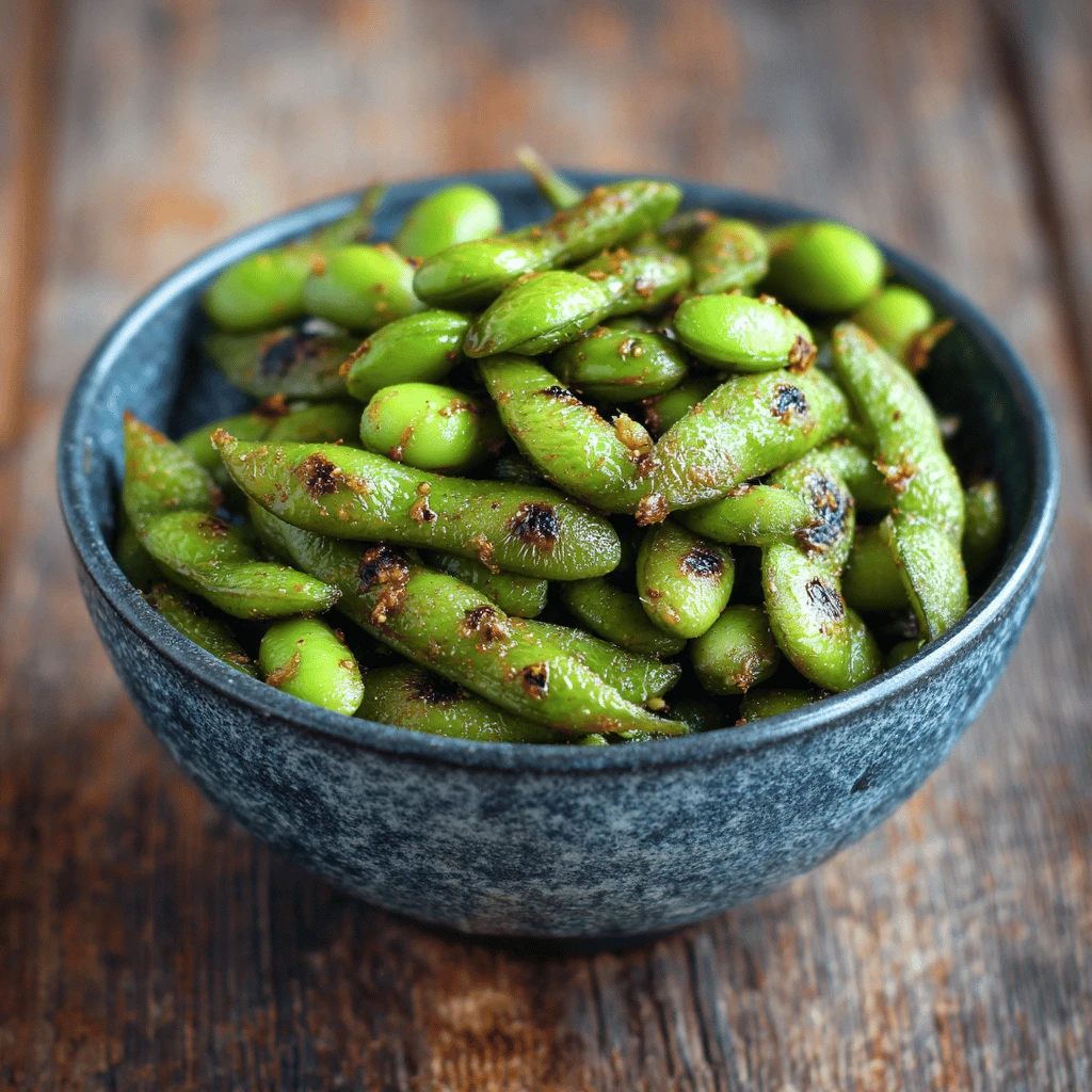 Roasted Edamame: Healthy & Snacksy