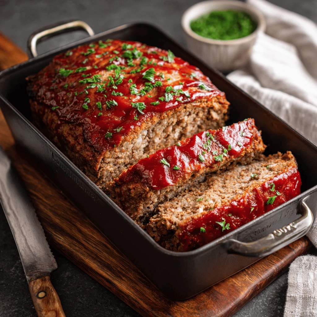Classic Meatloaf with Ground Beef