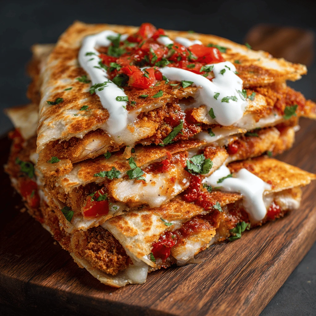 Crispy Chicken Quesadillas: A Recipe for Deliciousness