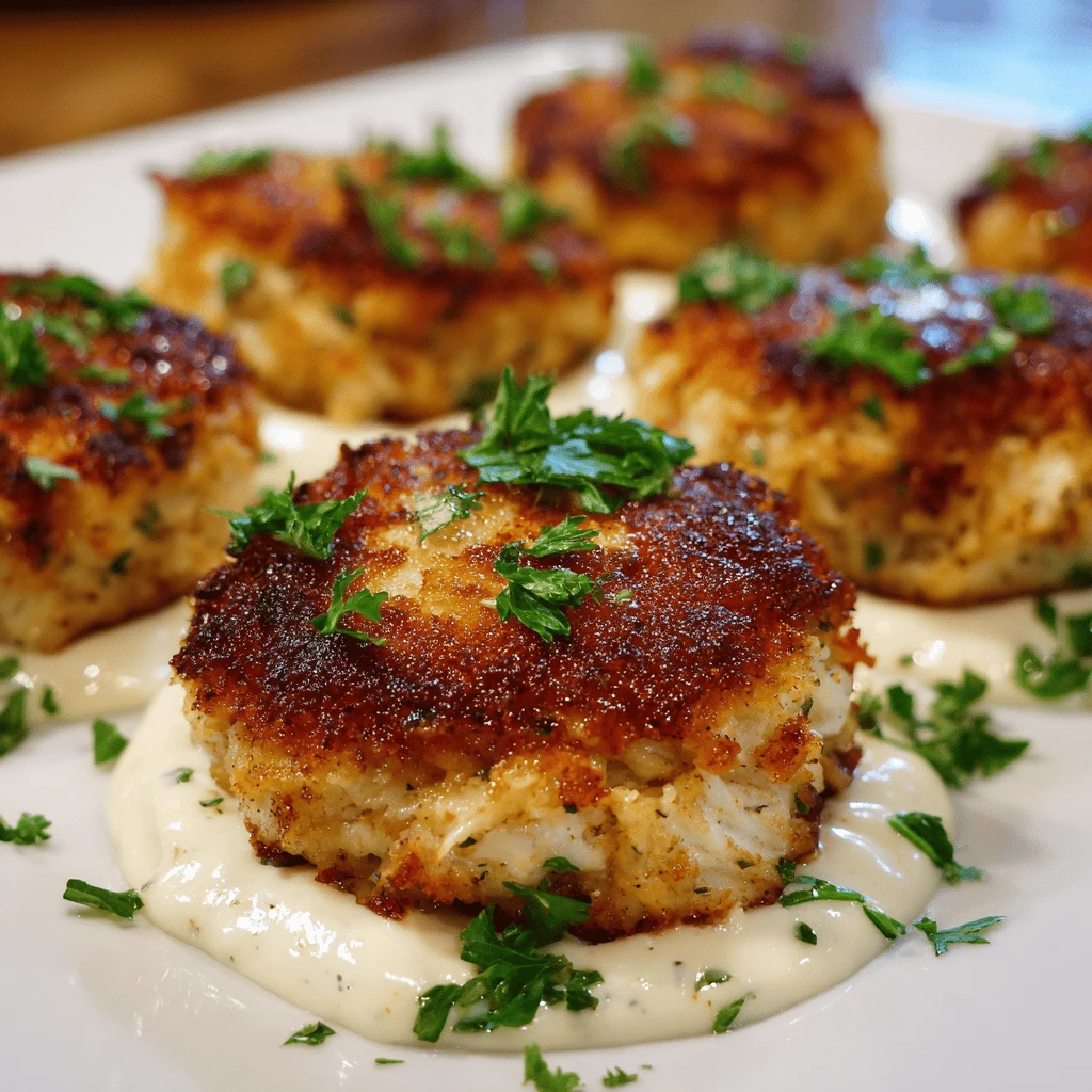 Mini Crab Cakes with Aioli for Thanksgiving