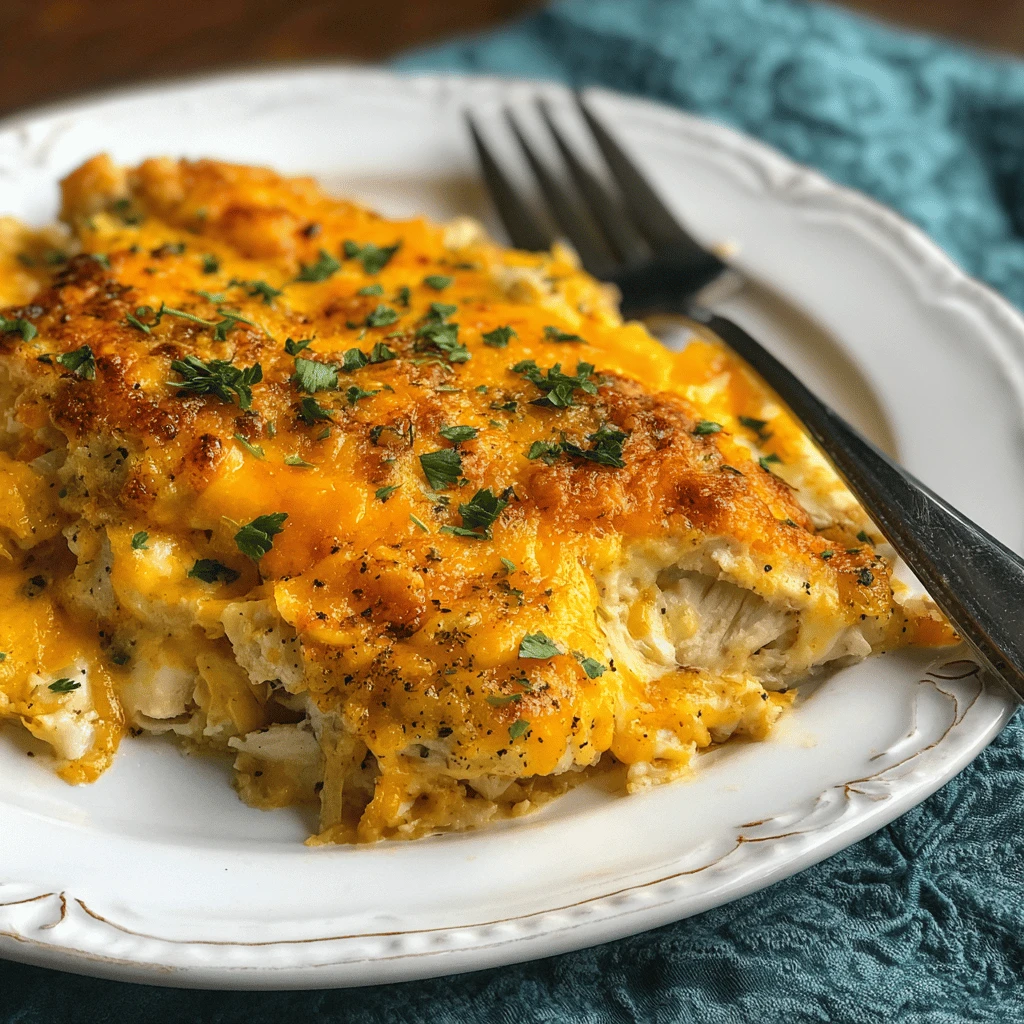 Cheesy Chicken Bake: Easy Dinner