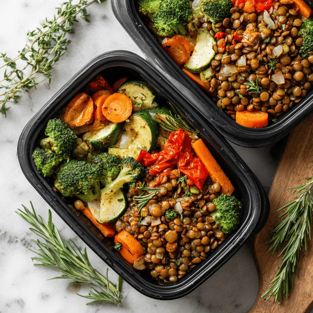 Lentil and Veggie Meal Prep: Delicious, Nutritious, and Easy