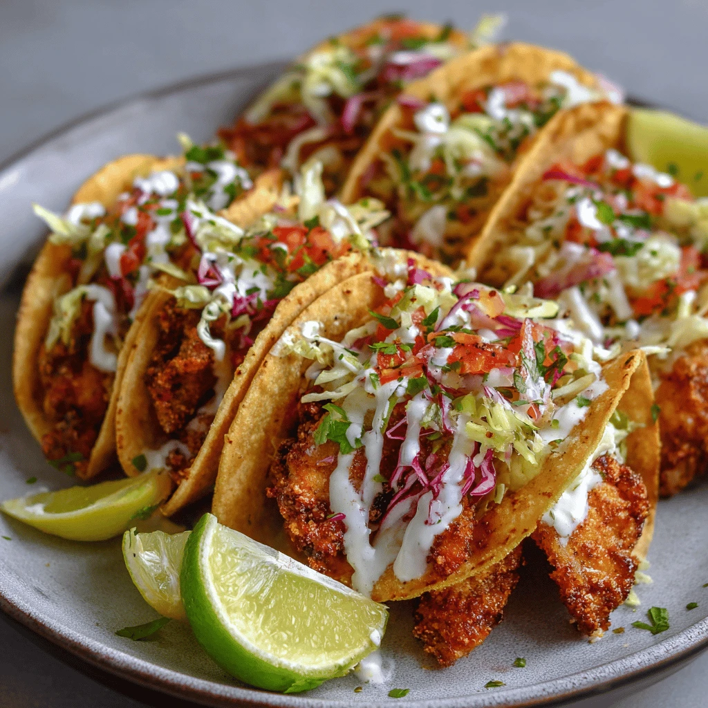 Crispy Chicken Tacos: The Ultimate Guide to Flavor and Crunch