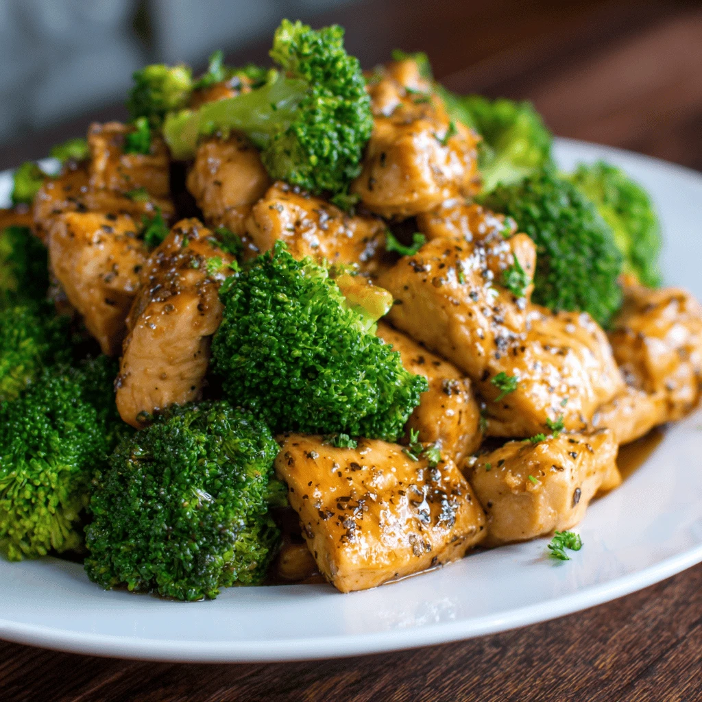 Easy Crockpot Chicken and Broccoli