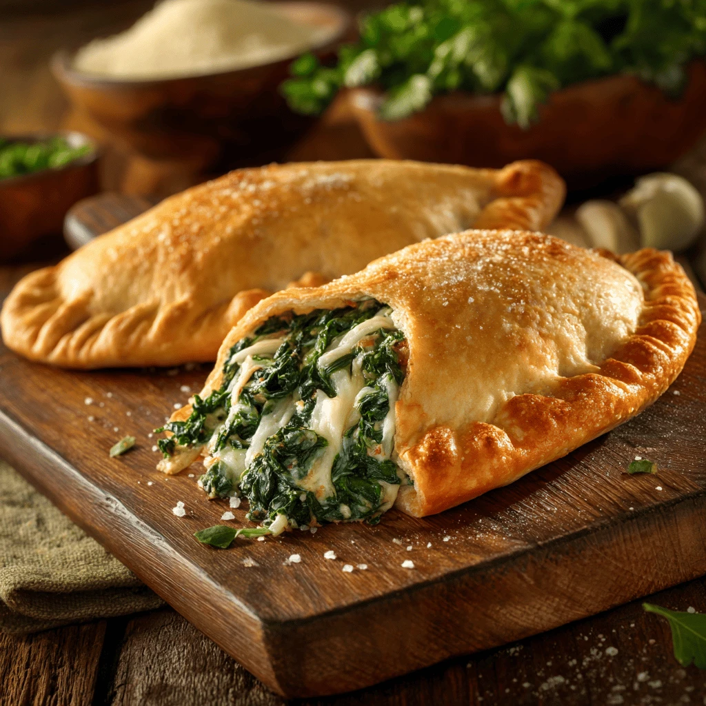 Spinach and Cheese Calzones: A Deliciously Simple Recipe