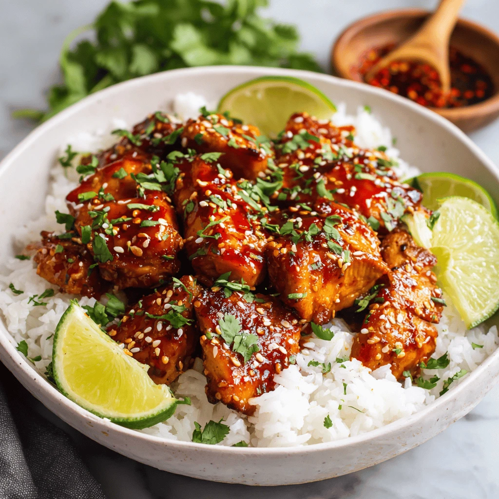 Honey Sriracha Chicken Easy Dinner