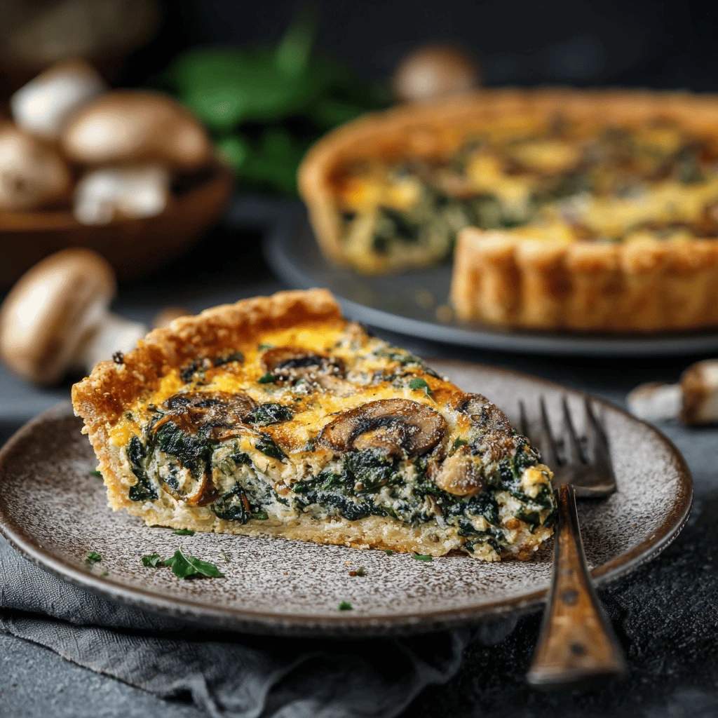 Spinach and Mushroom Quiche: A Delicious and Nutritious Recipe