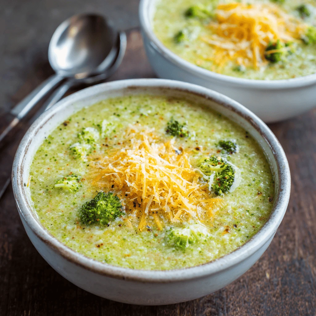 Broccoli and Rice Soup with Cheese: A Creamy Comfort Classic