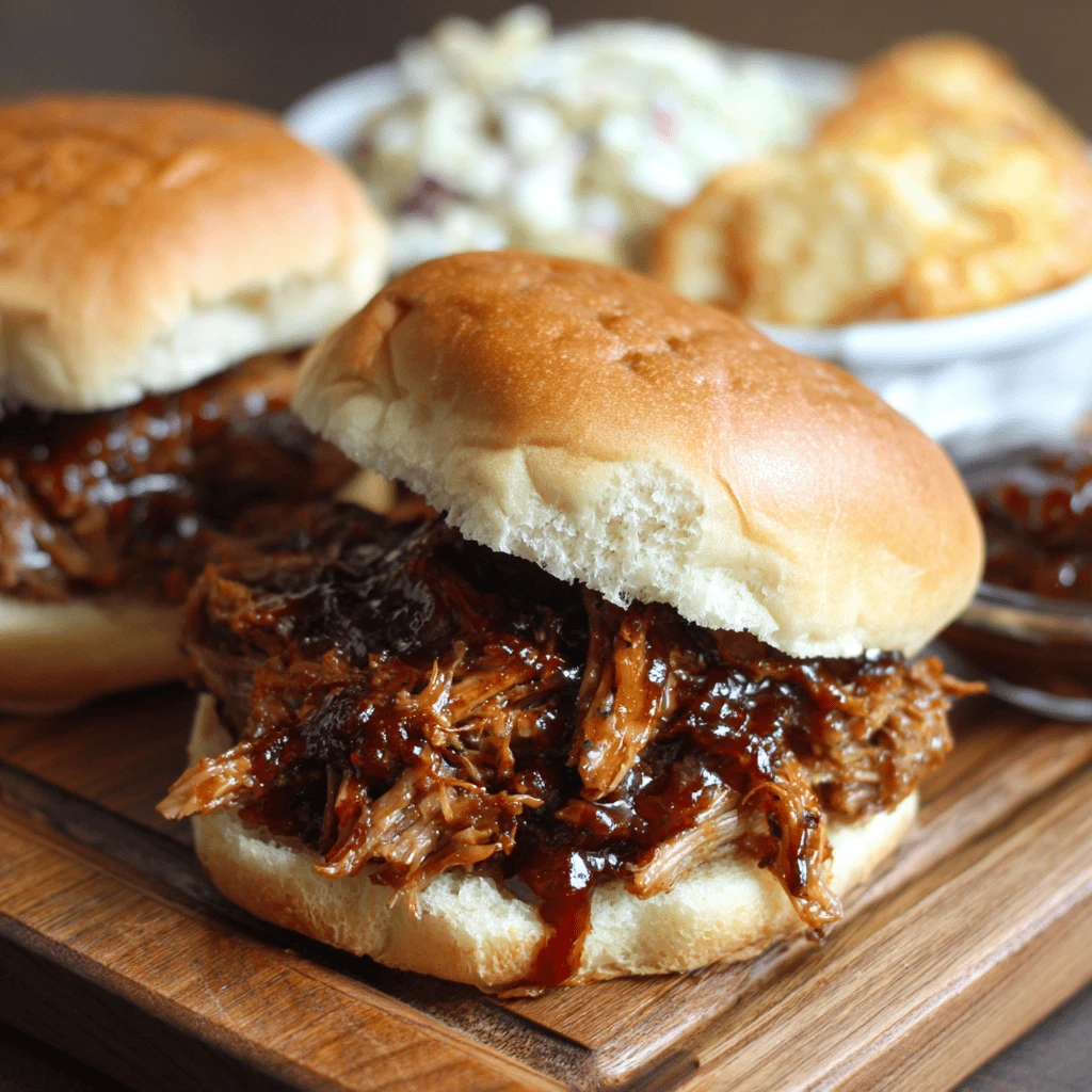 Easy Crockpot BBQ Pork