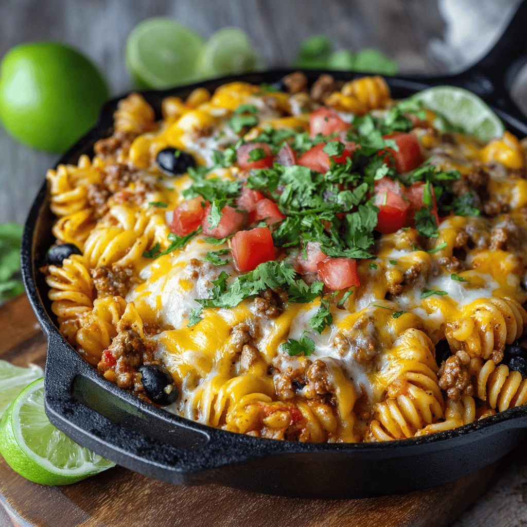 Cheesy Taco Pasta Bake: A Delicious Twist on Taco Tuesday