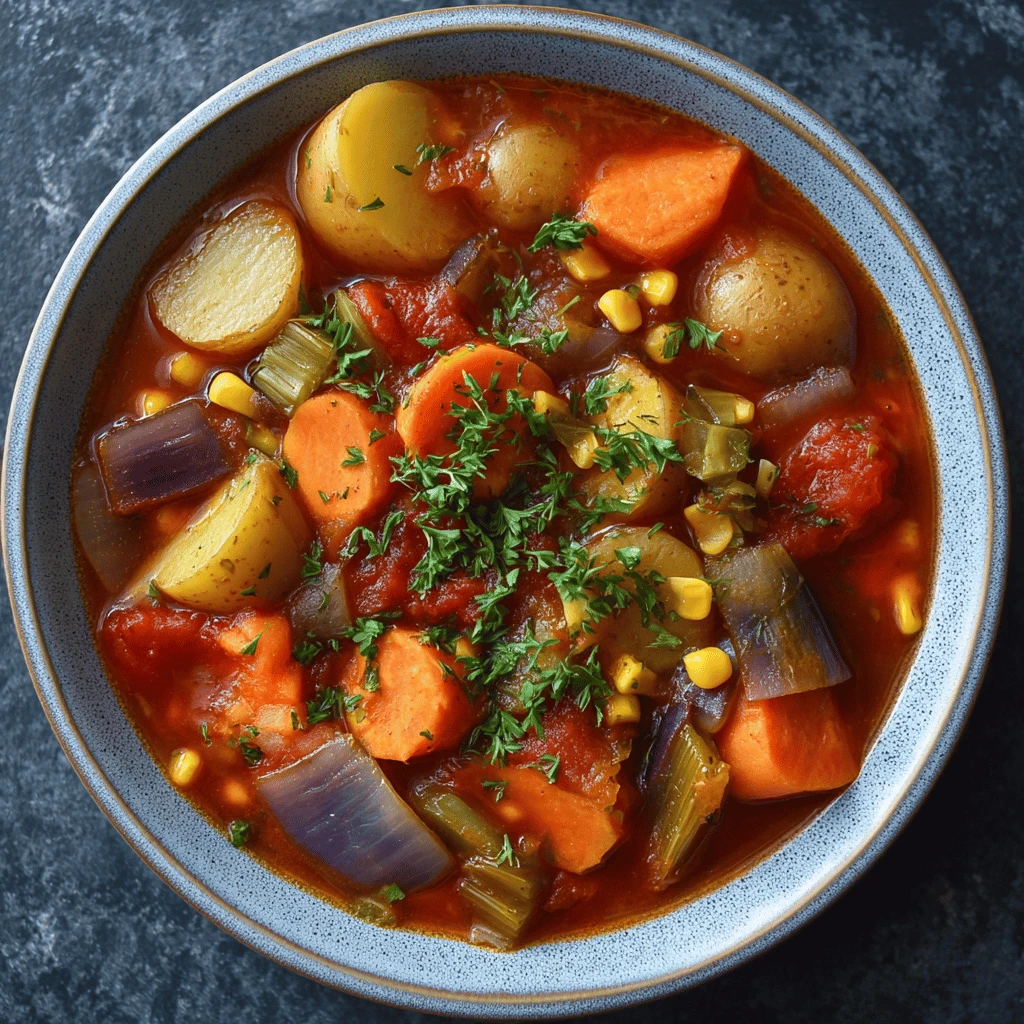 Slow Cooker Vegetarian Stew: A Hearty and Effortless Meal