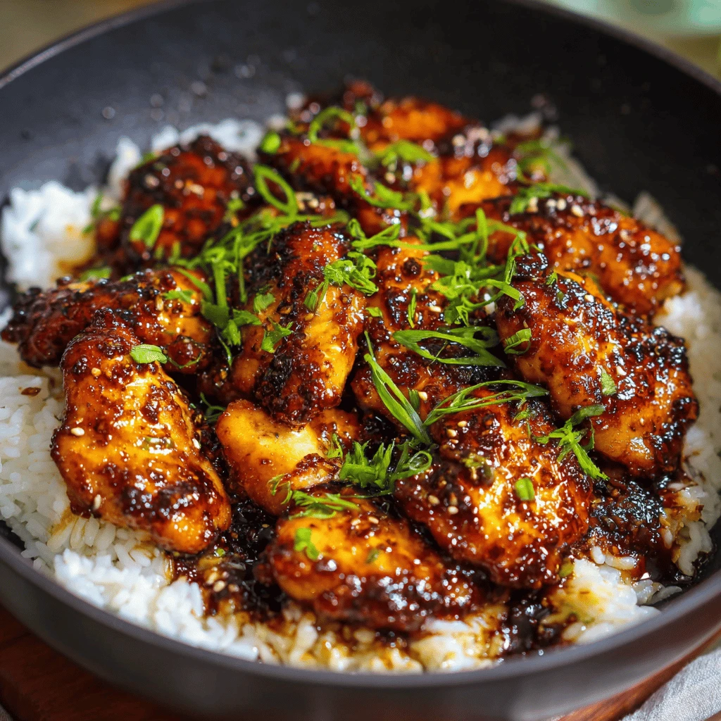 Honey Garlic Chicken Easy Dinner