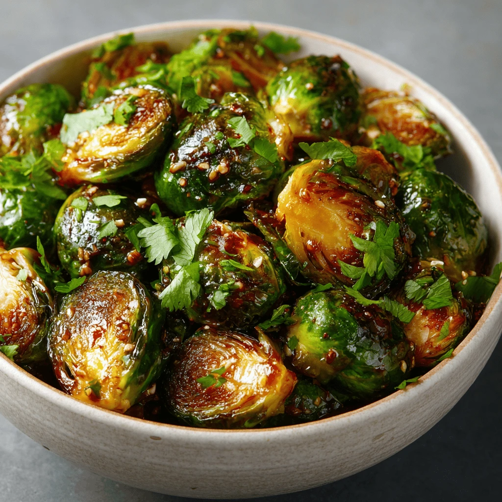Honey Garlic Brussels Sprouts: A Thanksgiving Showstopper