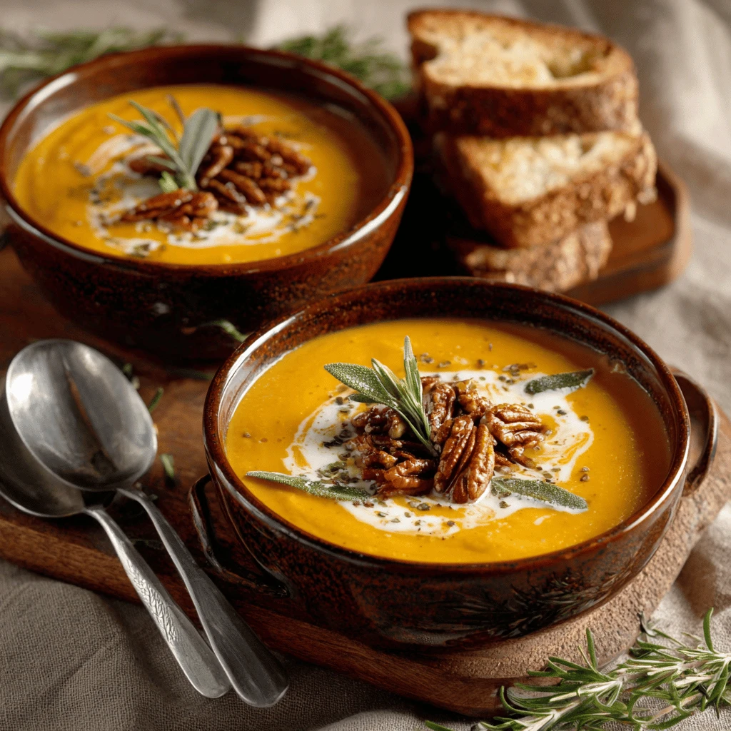 Creamy Pumpkin Soup for Thanksgiving: A Deliciously Festive Recipe