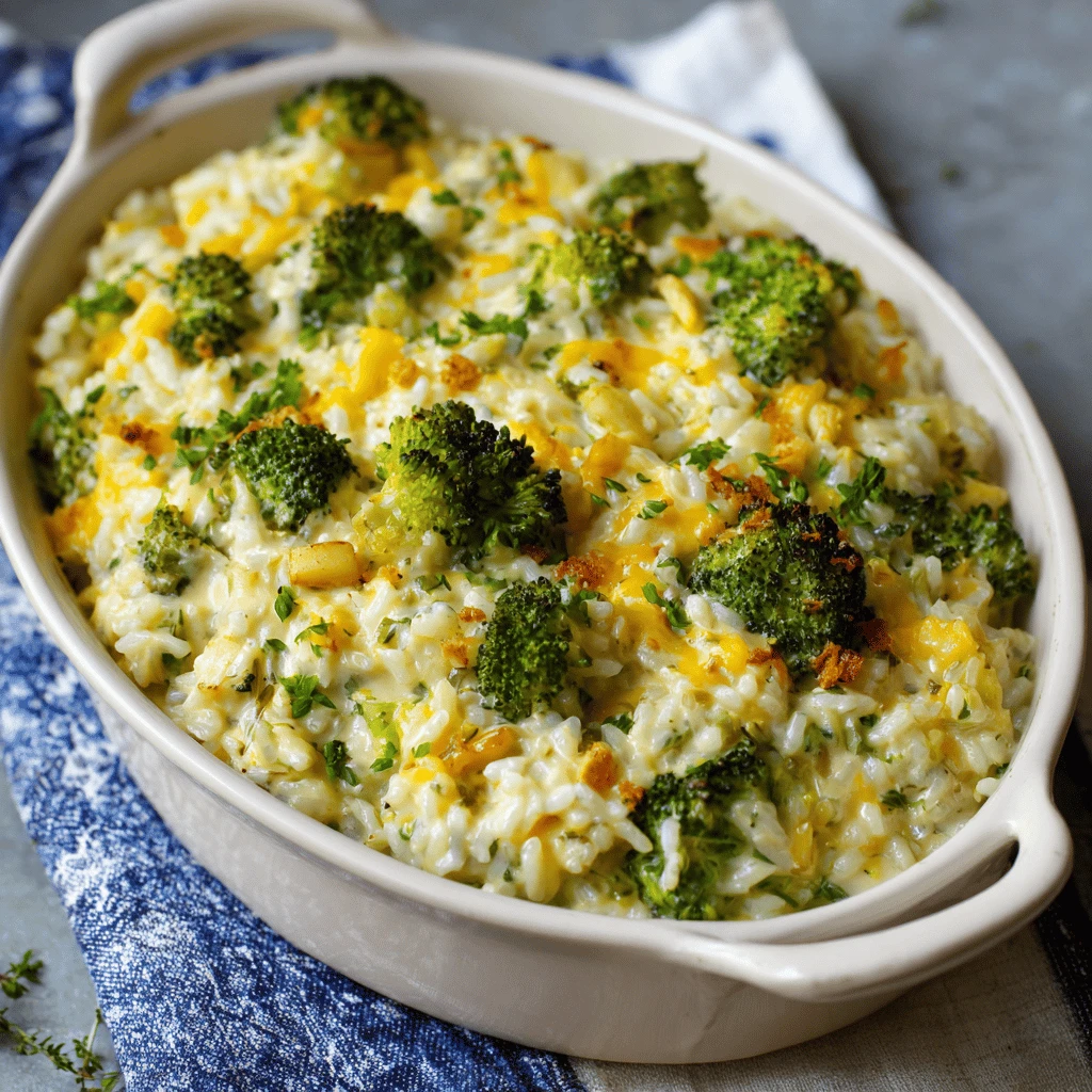 Creamy Broccoli and Rice Casserole: A Comfort Food Classic