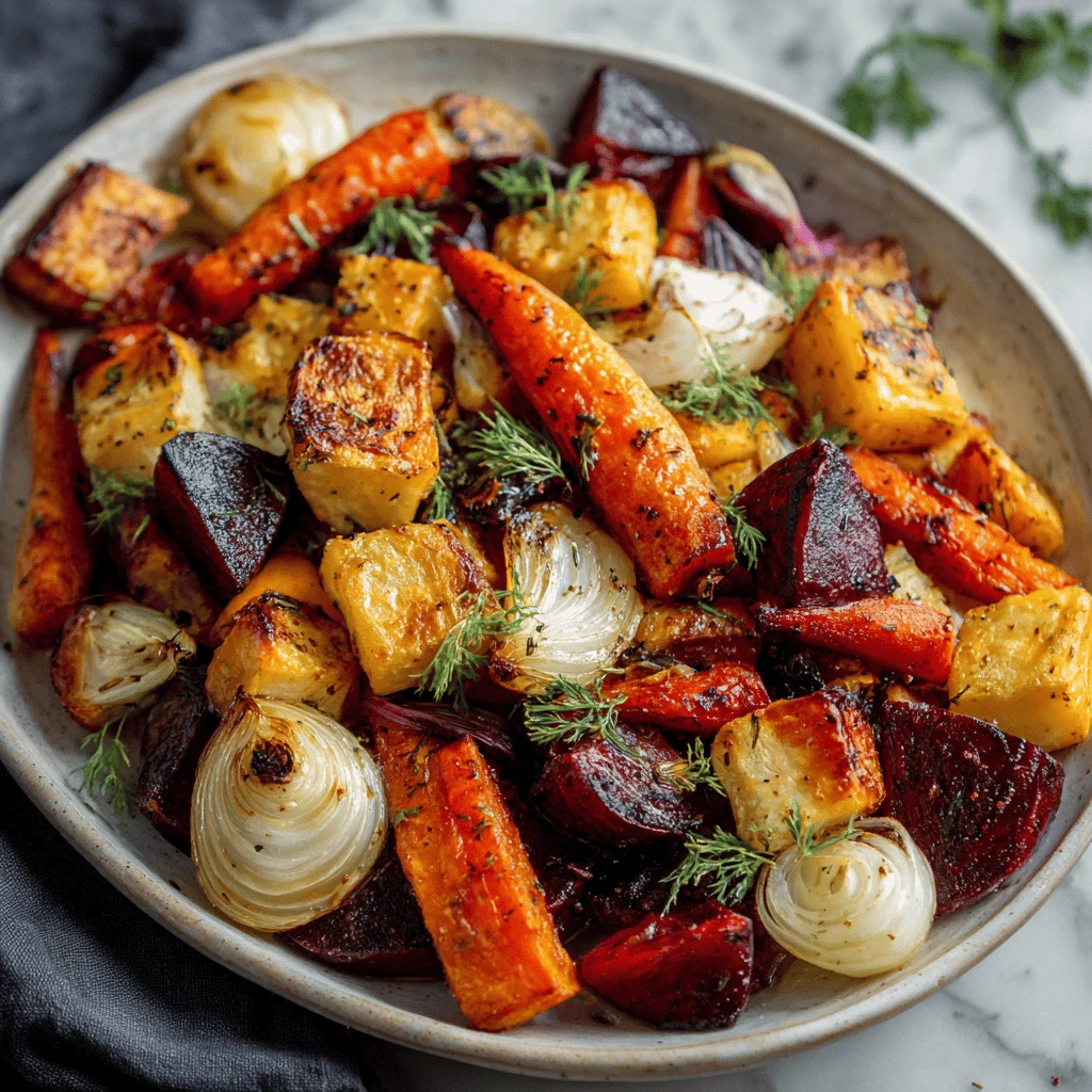 Roasted Root Vegetable Medley for Thanksgiving
