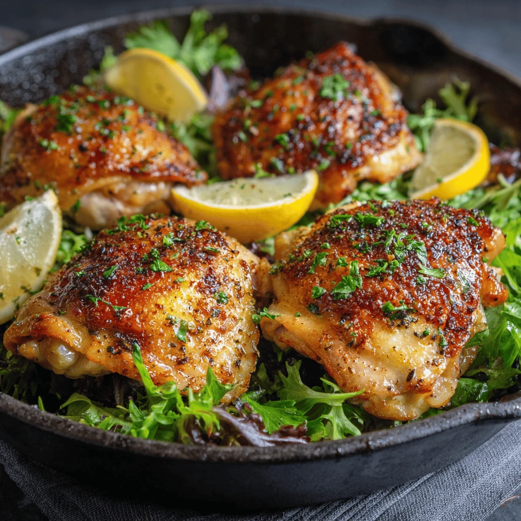 Baked Chicken Thighs: Easy Dinner
